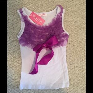 Tutu Cute girl’s top NWT size 100 (5-6)